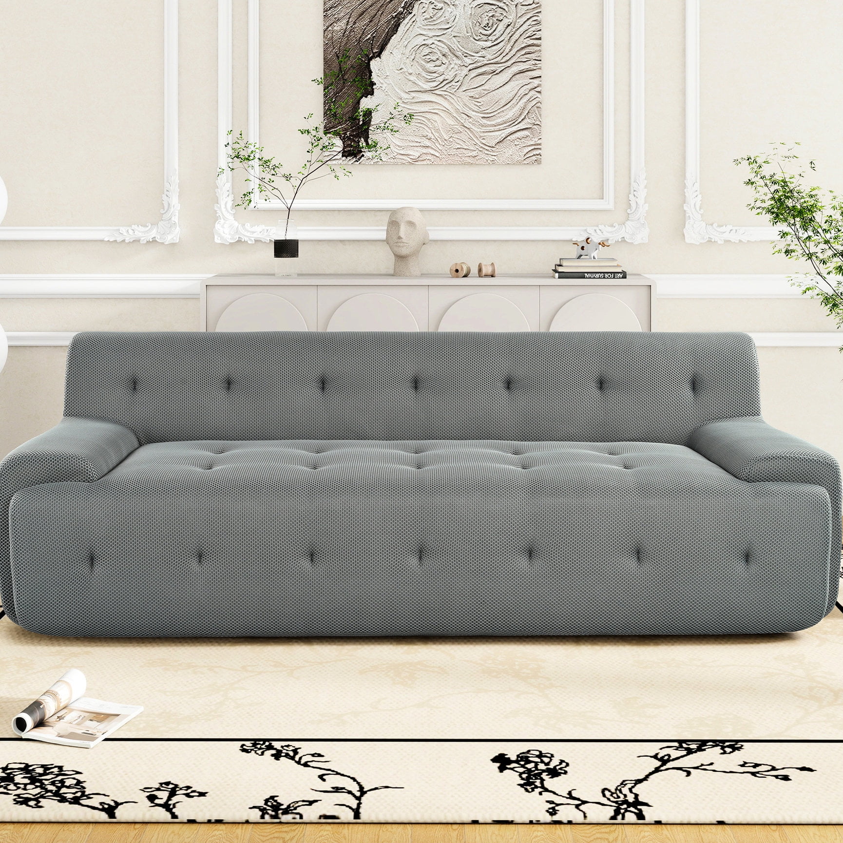 Minimalist Penthouse Apartment Instant Removal Reference: Modern Minimalist 3 Seat Comfortable Back Support
