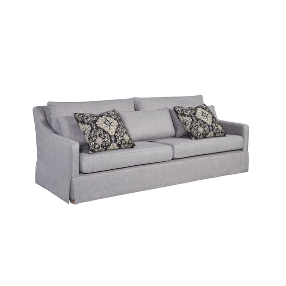 3 - Seat Sofa with Reversible Cushions and Skirt | Great for Watching TV | Upholstered Main Material | Overcomes Lack of Comfort Issue