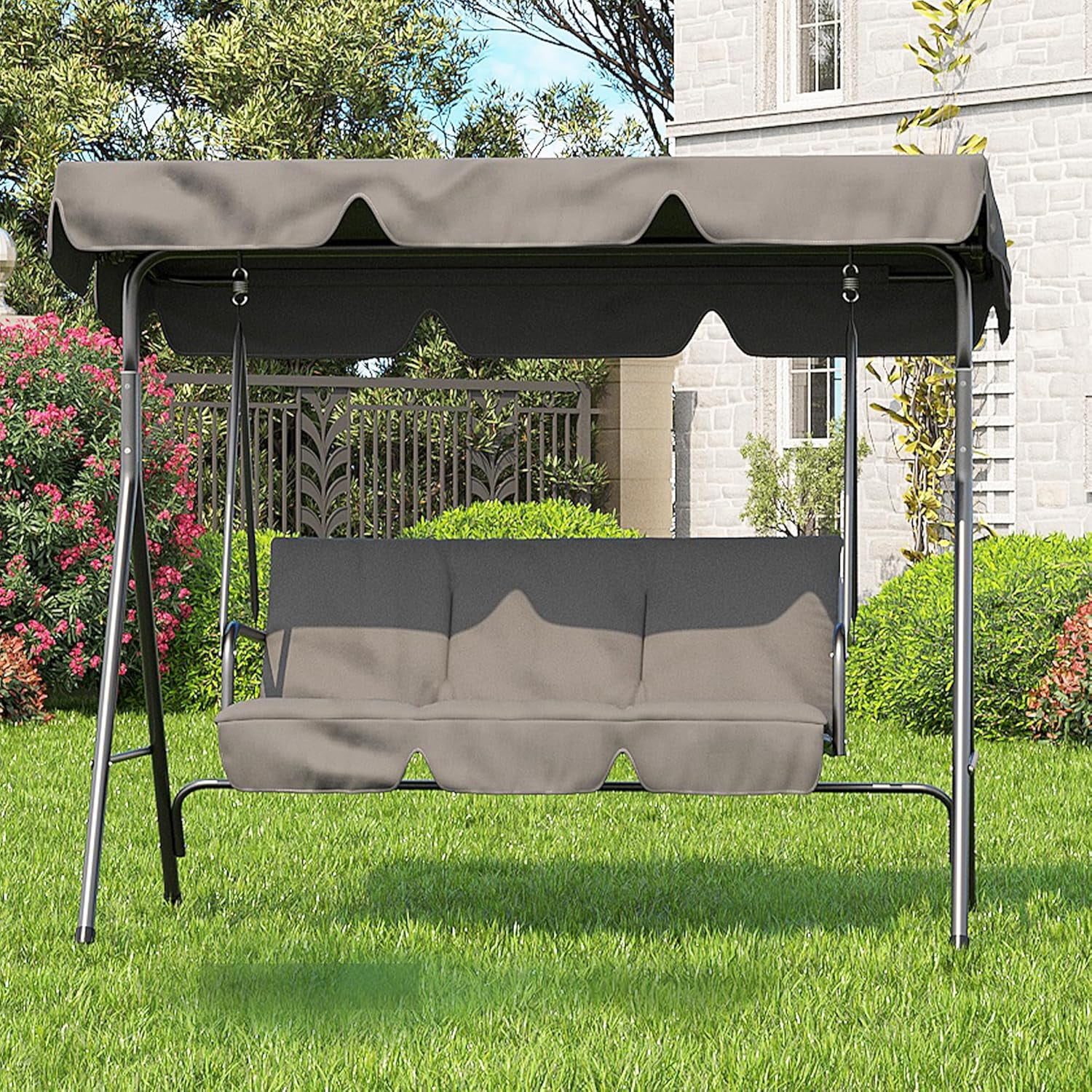 Heavy Duty Patio Swing With Canopynull