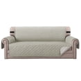 thumbnail image 1 of 3-Seater Sofa Cushion - Polyester Anti-Slip Furniture Protector Cover, Pet-Scratch Resistant Anti-Dirty, Double-Sided Usable Machine Washable, 1 of 7