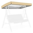 thumbnail image 1 of 3-Seater Swing Canopy Cover 195 x 125 cm: Elegant & Versatile Replacement, 1 of 4