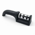 thumbnail image 1 of 3-Segment Knife Sharpener Knife Sharpeners for Kitchen Knives Stainless Steel Three-Purpose Sharpening Stone for Kitchen Tools, 1 of 8