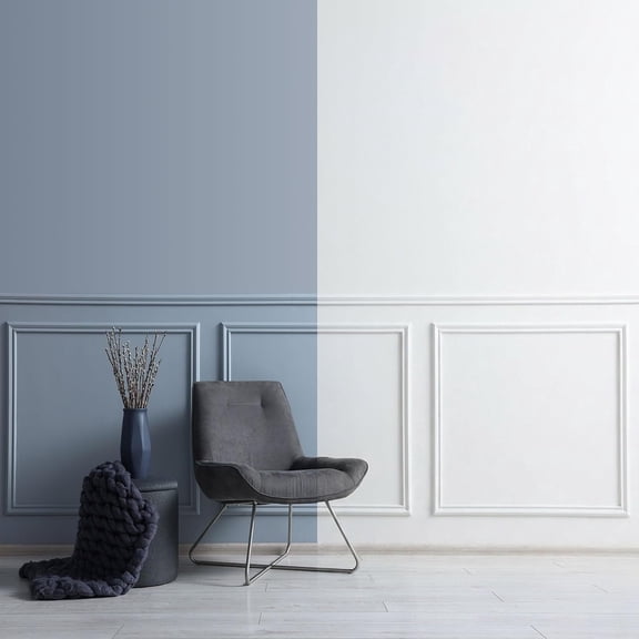 3 Set 20x20 Inch Pre-Cut Accent Wall Molding Kit, White Paintable Premade PS Wainscoting Panels for Interior Walls Decor (Requires Adhesive)