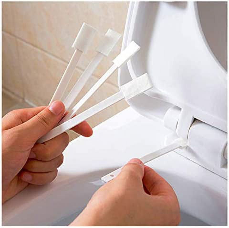 3 Set 21Pcs Disposable Crevice Cleaning Brushes for Toilet Corner
