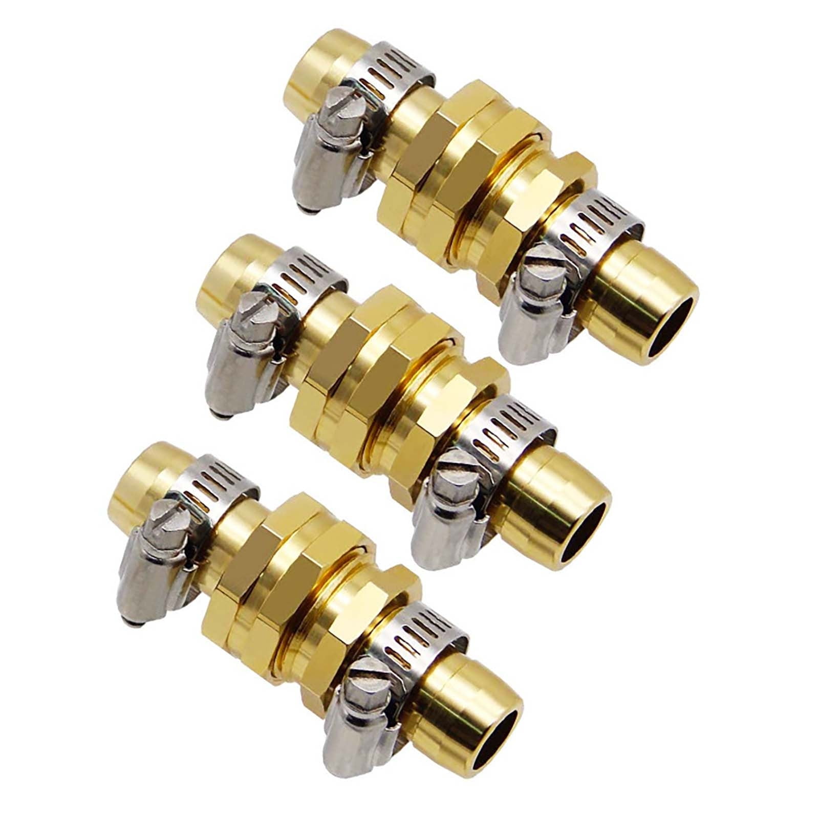 3 Set 5/8" Garden Hose Connector Hose Connector End Patcher Kit With