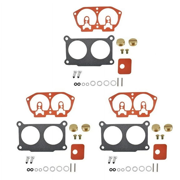 3 Set Carburetor Repair Kit For Yamaha V6 Outboard 115 150 175 200 225 HP 86-95