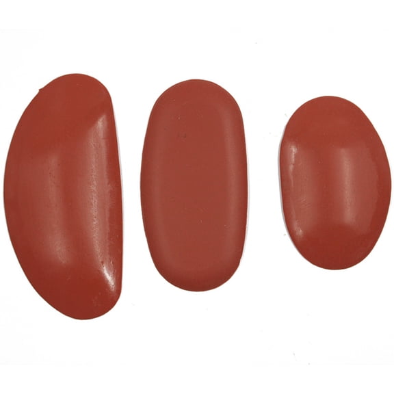 3 Set Clay Pottery Ribs Soft Rubber Ceramic Pottery Rib for Artists Modeling 3 Size Easy to Grip for Art Student Teacher