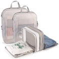 thumbnail image 1 of TRIPGEAR 3‑Set Double‑Deck Compression Packing Cubes, Lightweight Travel Luggage Organizer, 1 of 8