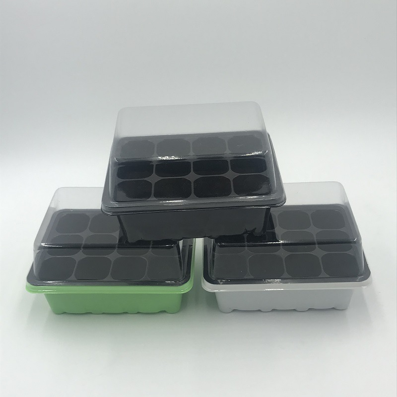 3Set Garden Propagator Set, Seed Tray Kits with 12Cell, Seed Starter