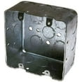 thumbnail image 1 of RACO Two-Device Switch Square Box - 4-Inch, 2-1/8-Inch Deep, Gray - 3 Pack, 1 of 1