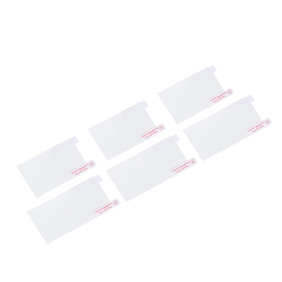 3 Set LCD Screen Protector for 3DS, Tempered Glass Top and HD Clear PET Bottom