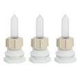 thumbnail image 1 of 3‑Set Lamb Nipple Durable Plastic PP White Veterinary Feeding Pritchard Nipple for Pig Sheep, 1 of 8
