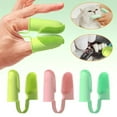 thumbnail image 1 of 3 Set Pet Two-finger Toothbrush Dog Cat Pet Supplies Teeth Cleaning Finger Set Oral Cleaning Tools Pet Two-finger Toothbrush Dog Cat, 1 of 8