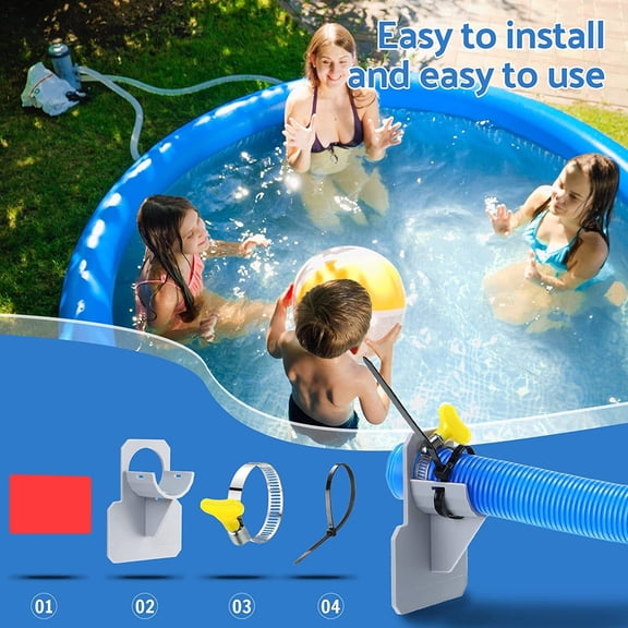 3 Set of 2PCS Swimming Pool Pipe Holders,Above Ground Pool Accessories,Pool Accessories,Pool Hoses For Above Ground Pools, Pipe Sagging Accessory