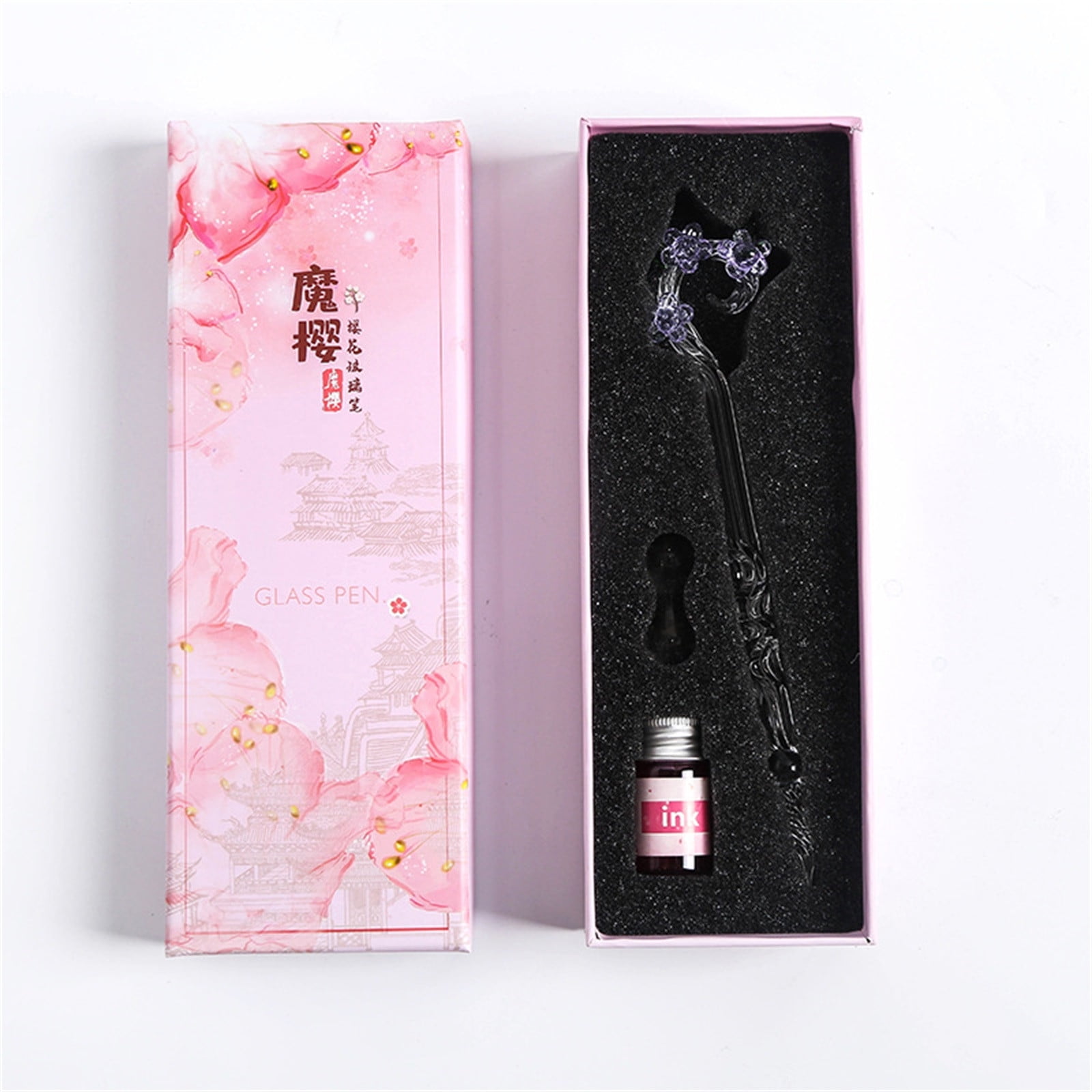 3 Set of Calligraphy Glass Dip Pen Ink Set Calligraphy Glass Dip Pen Ink Set Calligraphy Glass Dip Pen Ink Set 5ml