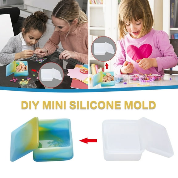 3 Set of DIY Storage Box Crystal Drop