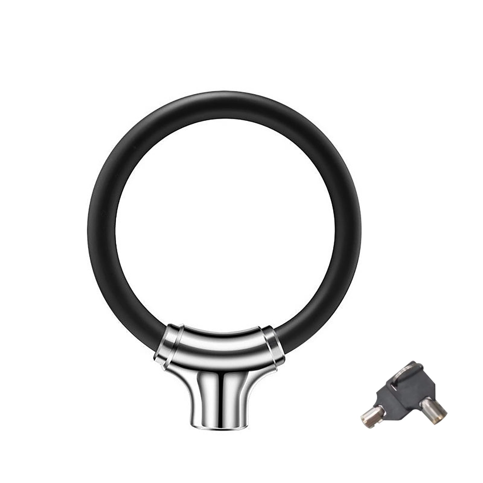 3 Set of Portable -theft Ring Steel Cable Lock Lock Bike Road Bike Thick Steel Cable Lock