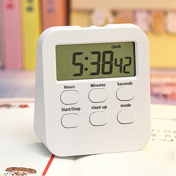 3 Set of Timer Self-Discipline Timer Kitchen Reminder Can Mute Learning Beauty Countdown With Flashing Light Electronic Alarm Clock