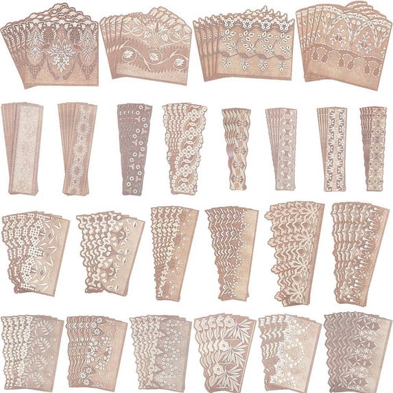 3 Sets 3 Styles Flower Theme Scrapbook Paper Pad for DIY Album ...