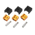 3 Sets 3D Printer Part Silicone Sock Aluminum Heater Block Stainless