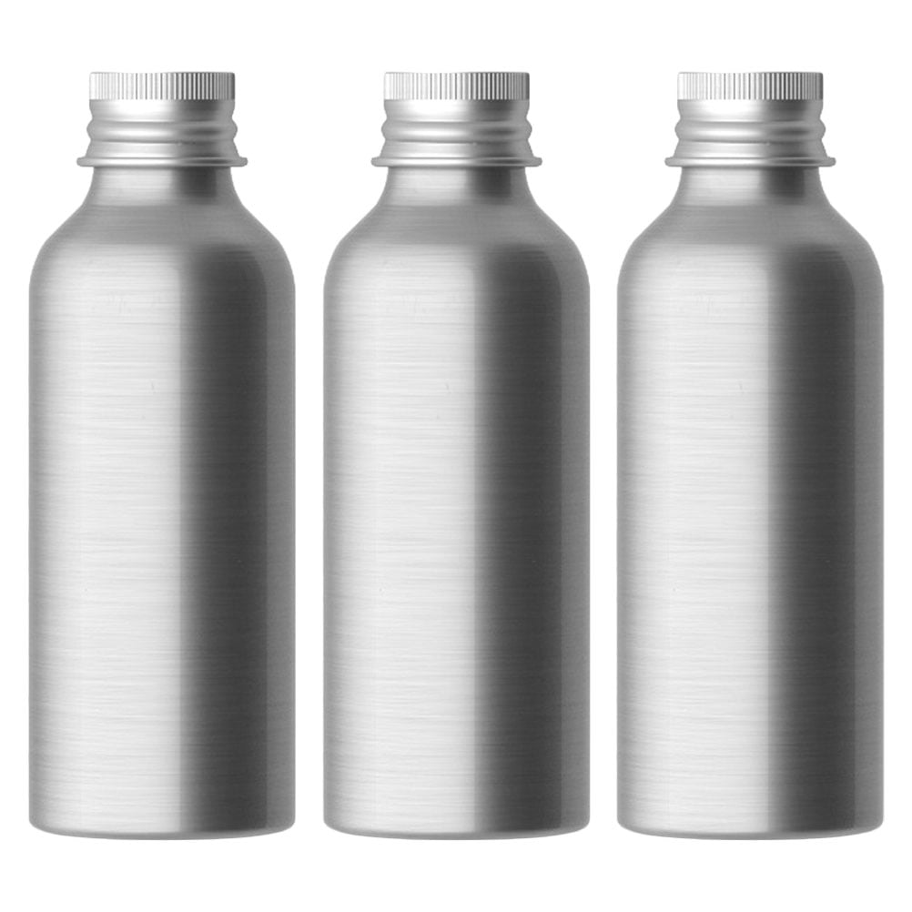 3 Sets Aluminum Bottles Refillable Perfume Empty Container Essential