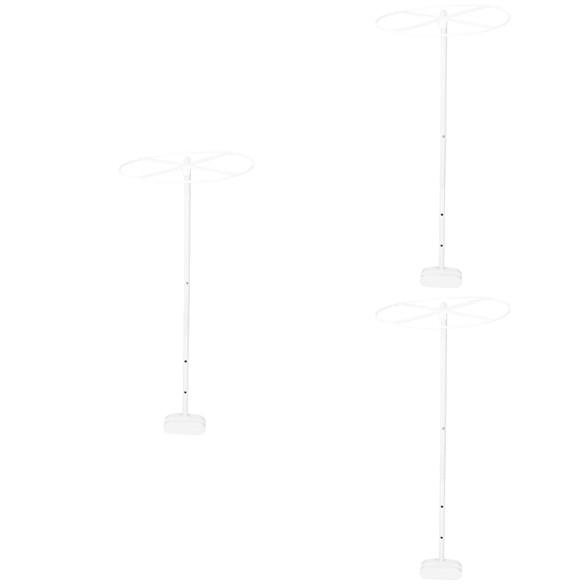 3 Sets Baby Crib Canopy Holder Metal Mosquito Net Stand Crib Mosquito Net Bracket