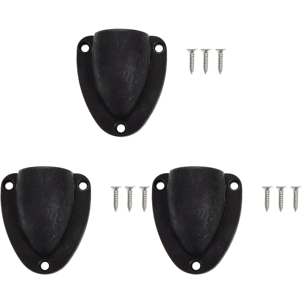 3 Sets Boat Vent Cover Wire Cable Clamshell Nylon Speedboat Coverfaucet