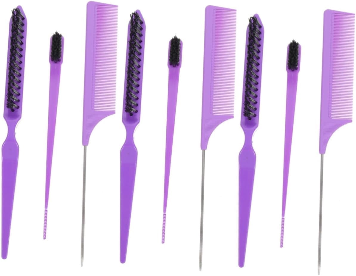 3 Sets Brush Comb Set Plastic Comb Makeup Sets Styling Comb Kits for ...