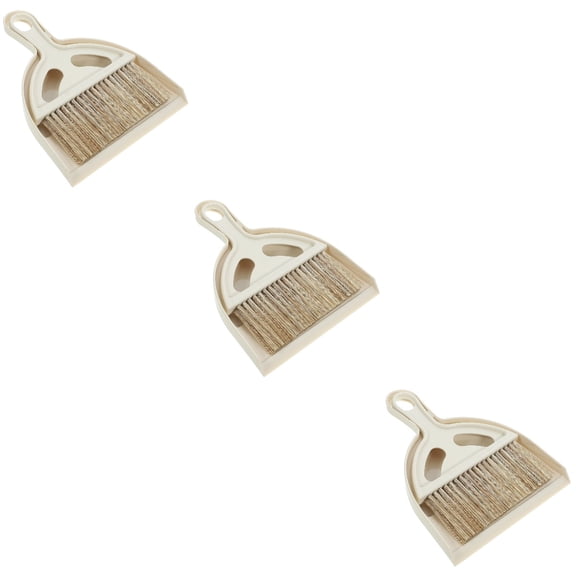 3 Sets Car Detail Brush Gaps Handled Scrubbing Outdoor White