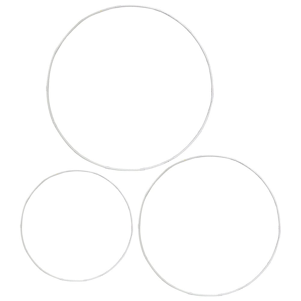 3 Sets Circle Balloon Arch Frame Circle Balloon Arch Kit Decoration for Festival Party