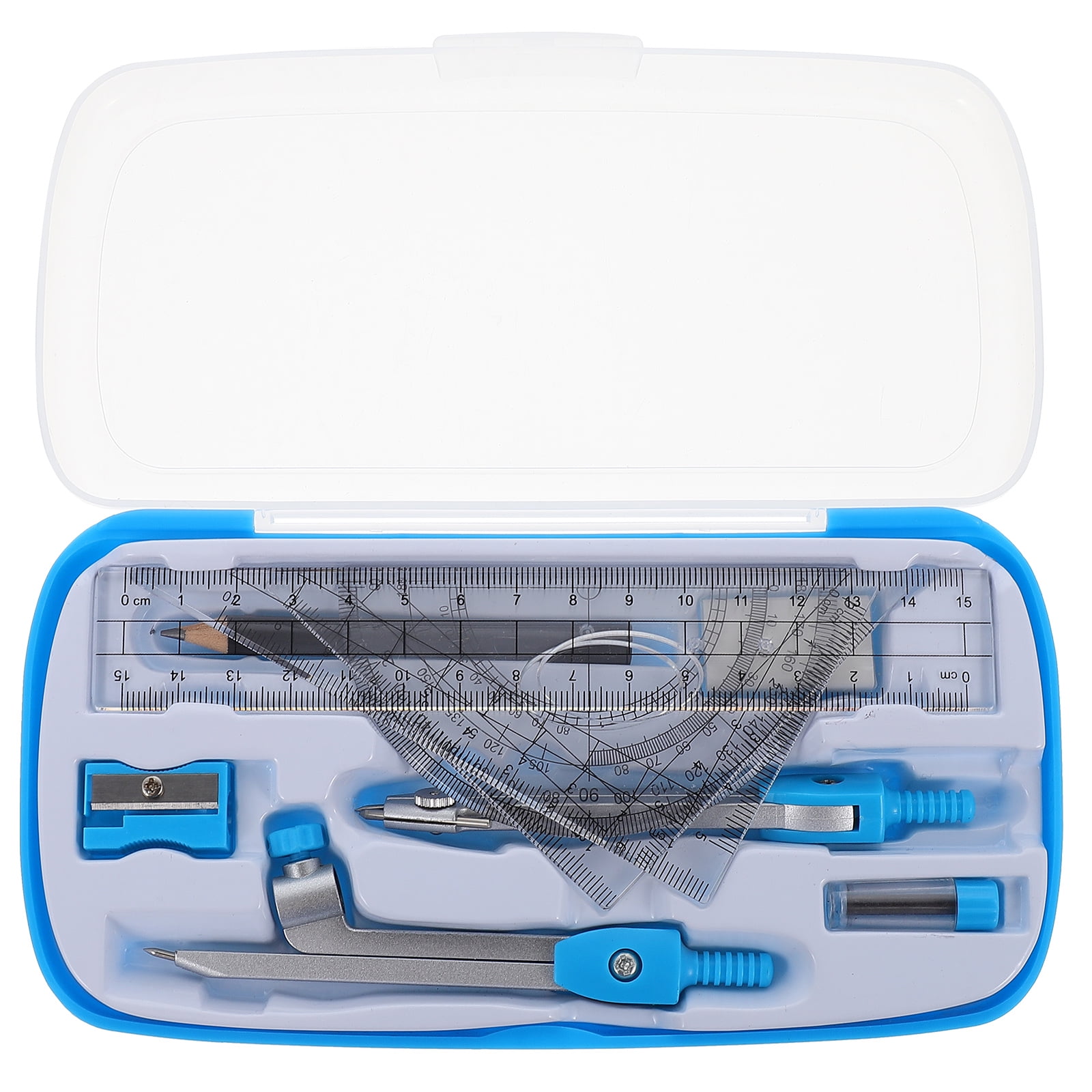 3 Sets Compass Drafting Tools Architecture Drawing Supplies Measuring Surveying for Kids Metal