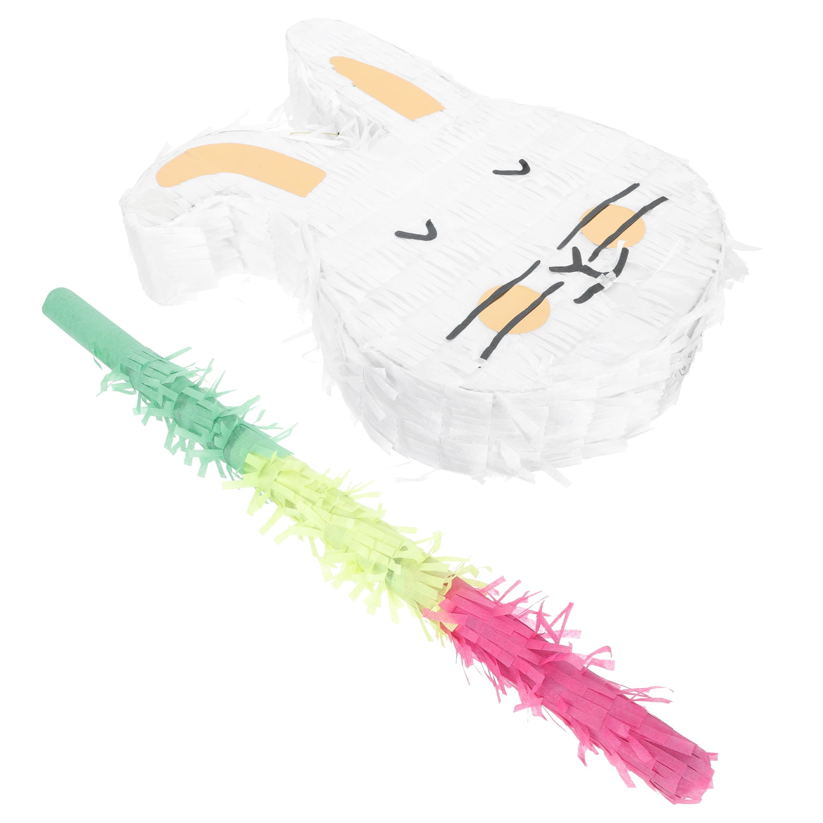 3 Sets Decor Toy Rabbit Pinata Easter Decoration Child Baby