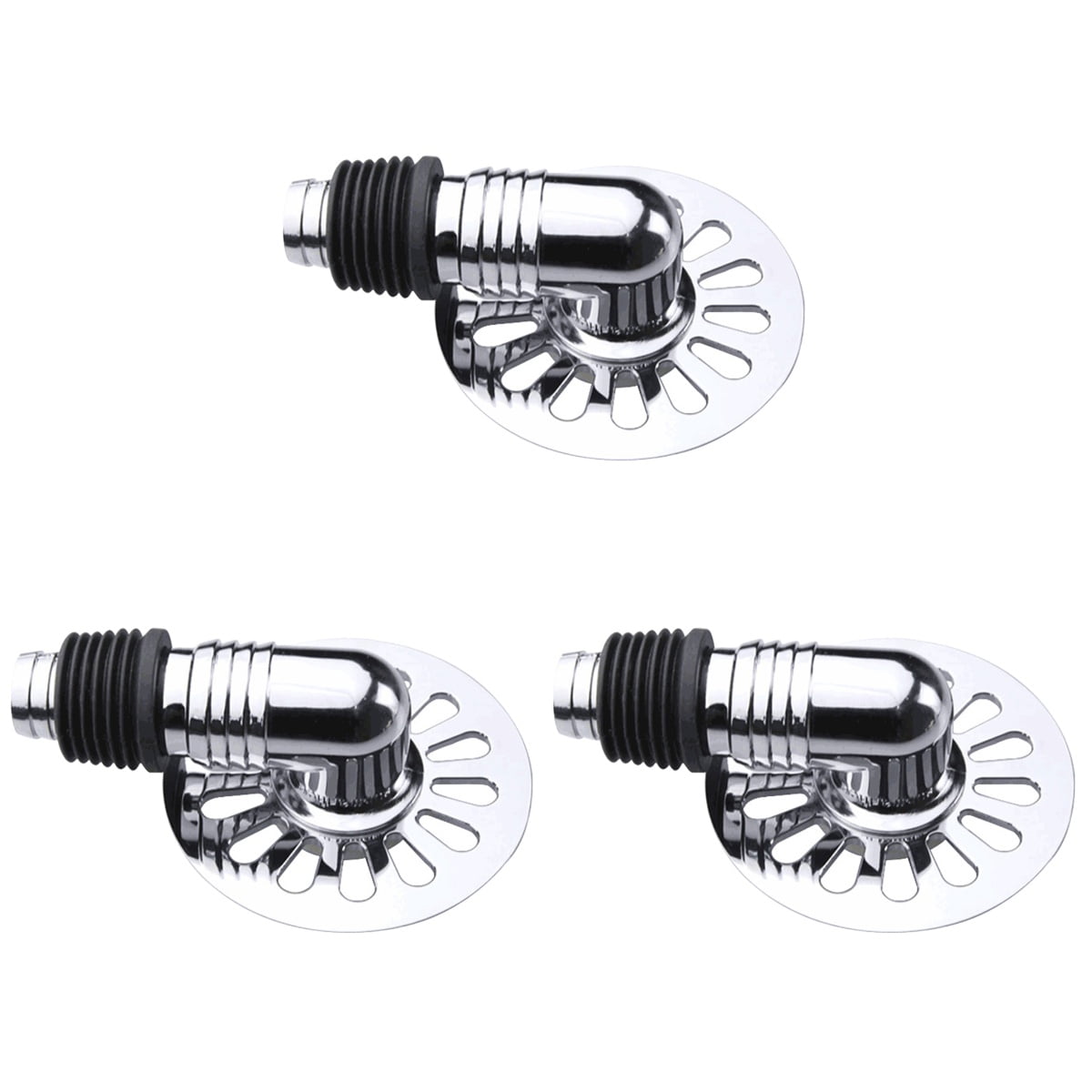 3 Sets Drain Connector Washing Machine Parts Waste Pipe Floor Adapter Cover for Shower Joints