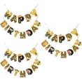 thumbnail image 1 of 3 Sets Excavator Birthday Party Supplies Decorations Anniversary Child Baby, 1 of 8