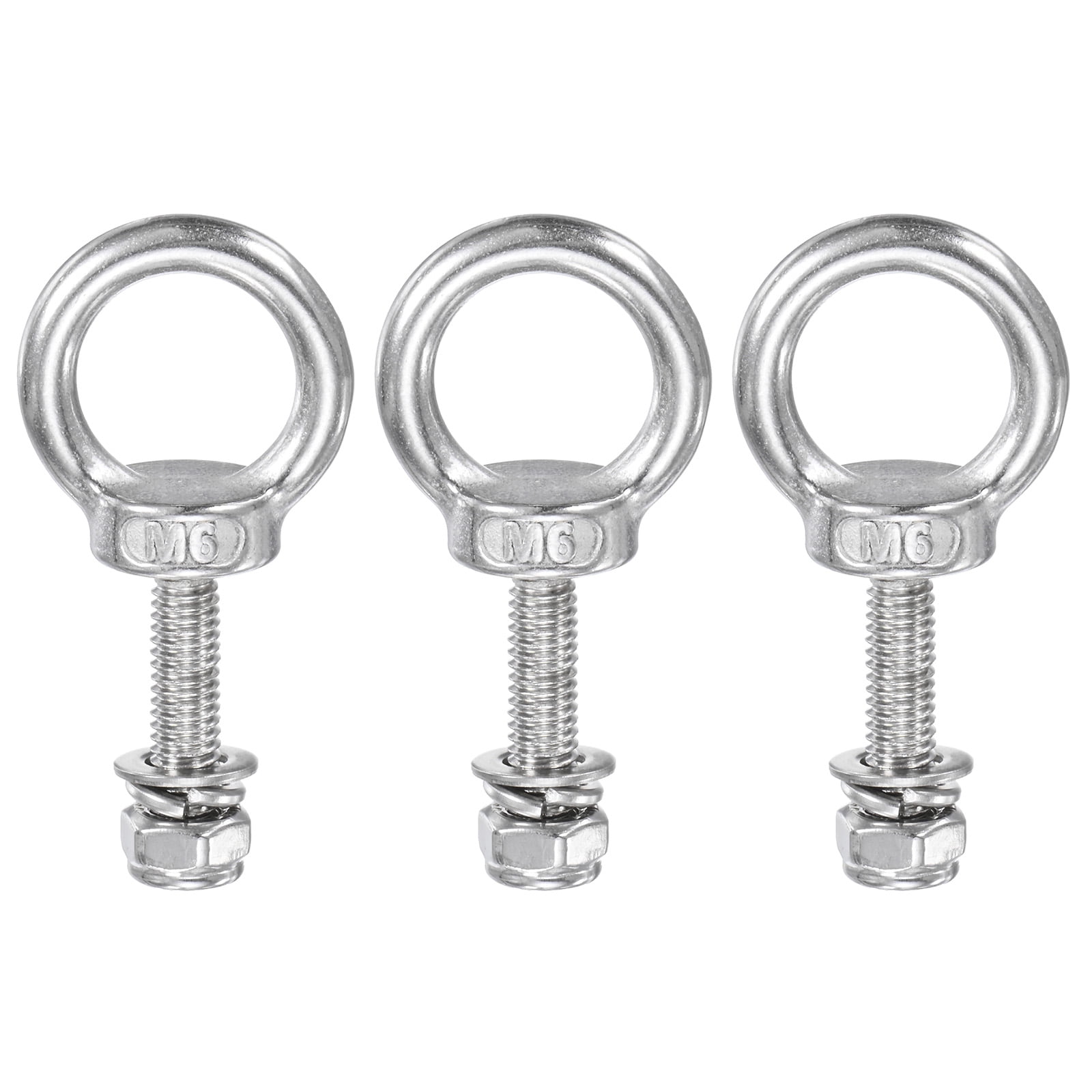 16mm-M12 Hex Socket Cap Shoulder Bolt – Knurled Thin Thumb Shoulder Screws, 5-Piece Set, Size 16x40-M12
