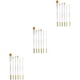 thumbnail image 1 of 3 Sets Dough Fondant Painting Brush Cake Decorating Tools Set 21X2CM White, 1 of 8