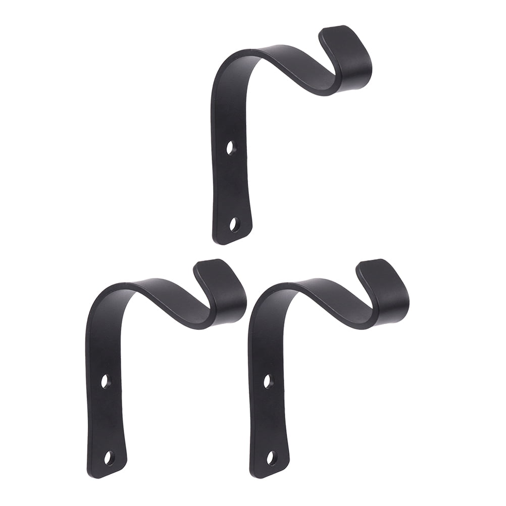 3 Sets Hanging Flowerpot Bracket Hooks Garden Hook Practical Iron Hooks