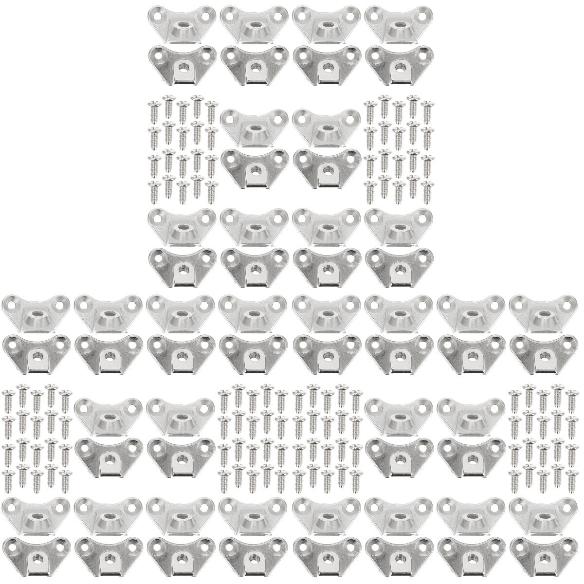 3 Sets Home Furniture Fixing Fittings Useful Corner Bracket for