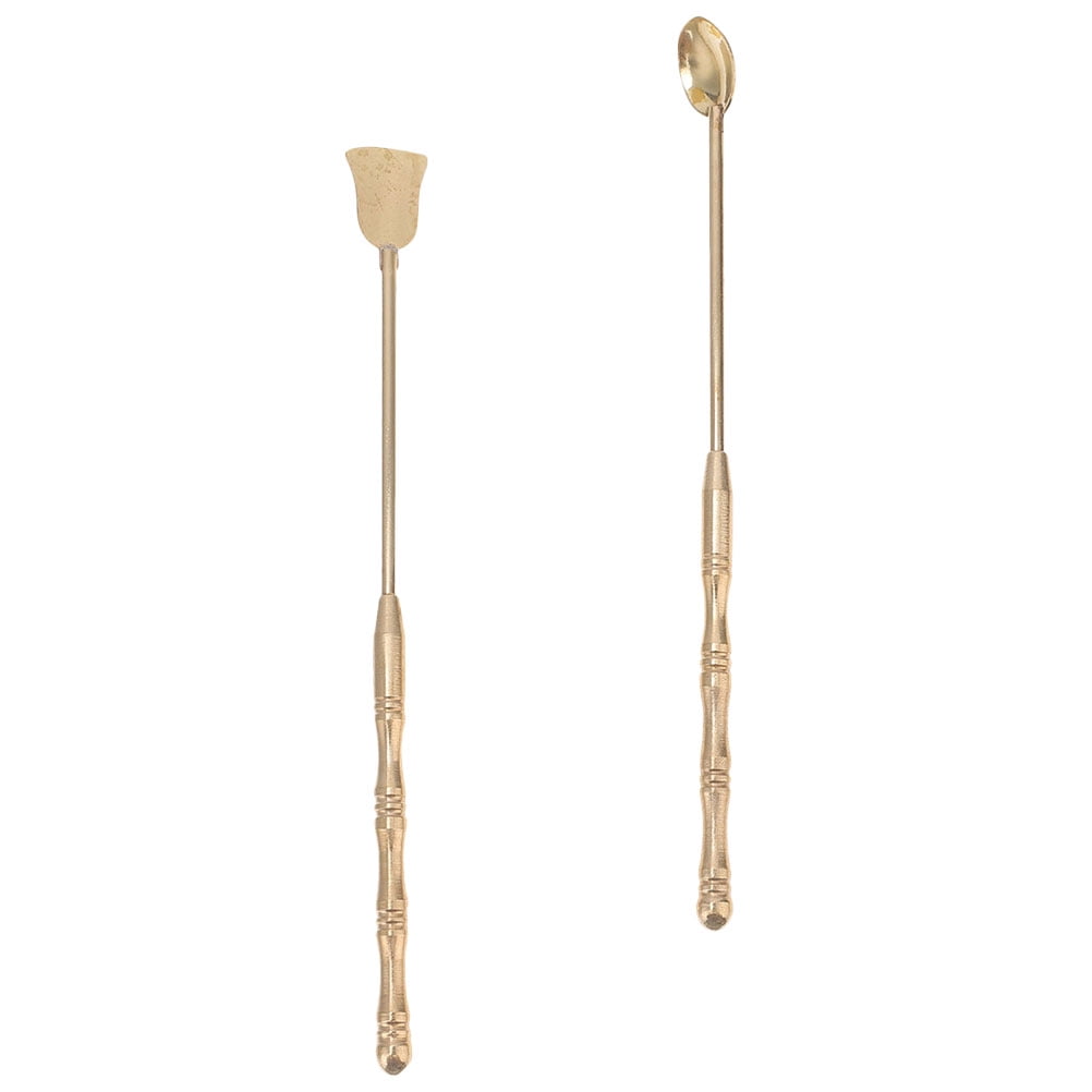 3 Sets Incense Tools Set Incense Equipment Copper Spoon and Shovel for