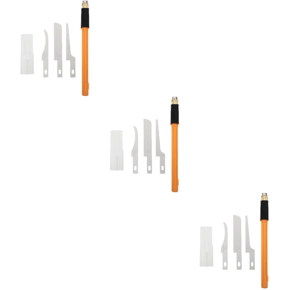 3 Sets Mini Hand Saw Extra Long Twist Drill Hobby DIY Blade Model Tools