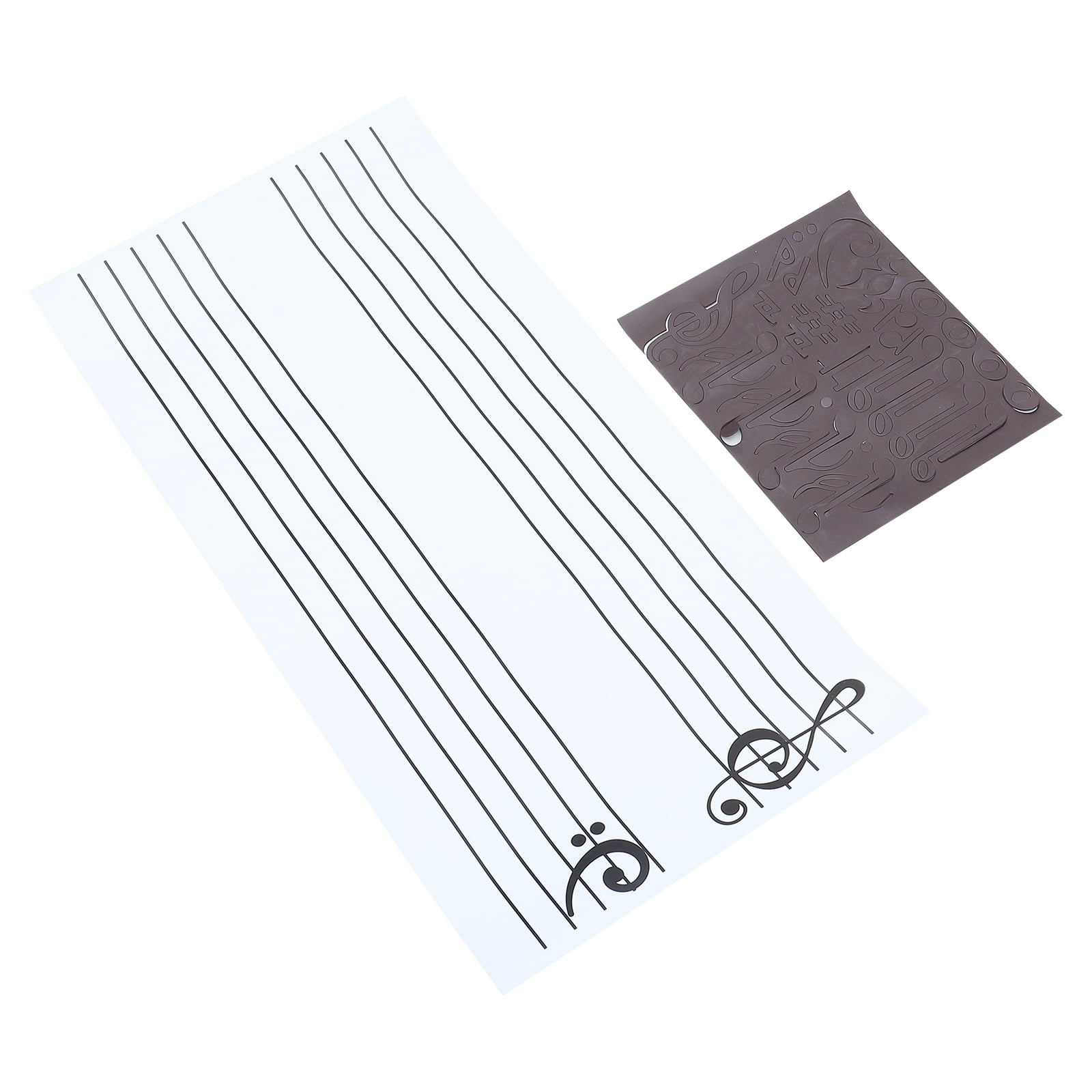 3 Sets Music Teacher Gifts Whiteboard Sheet Notation Tool