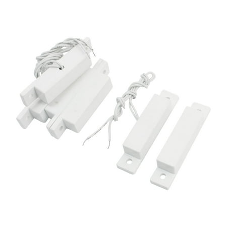 3 Sets NO Recessed Door Window Contact Magnetic Reed Switch Alarm Security