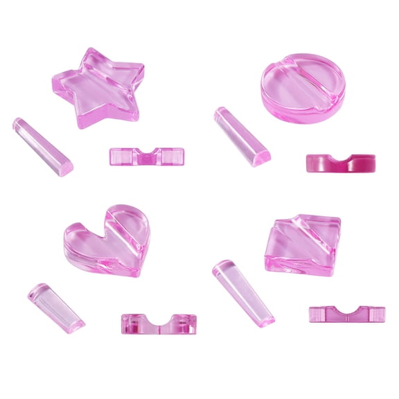 3 Sets Nail Mould Manicure Embossed Mold Wonderful Tool Embossing Mold Nail Stencils Nail Art Tool