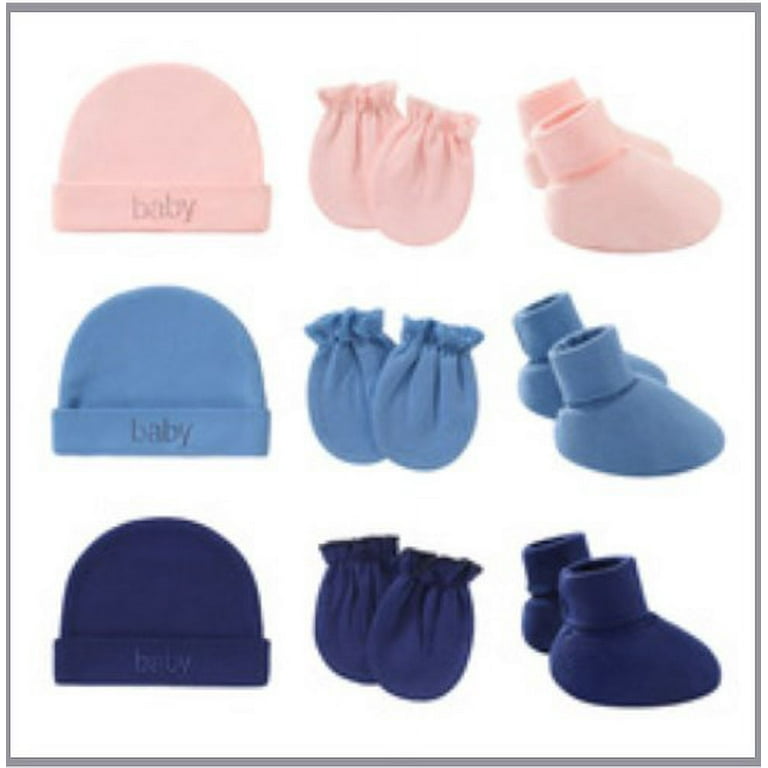 Infant hat and mittens online