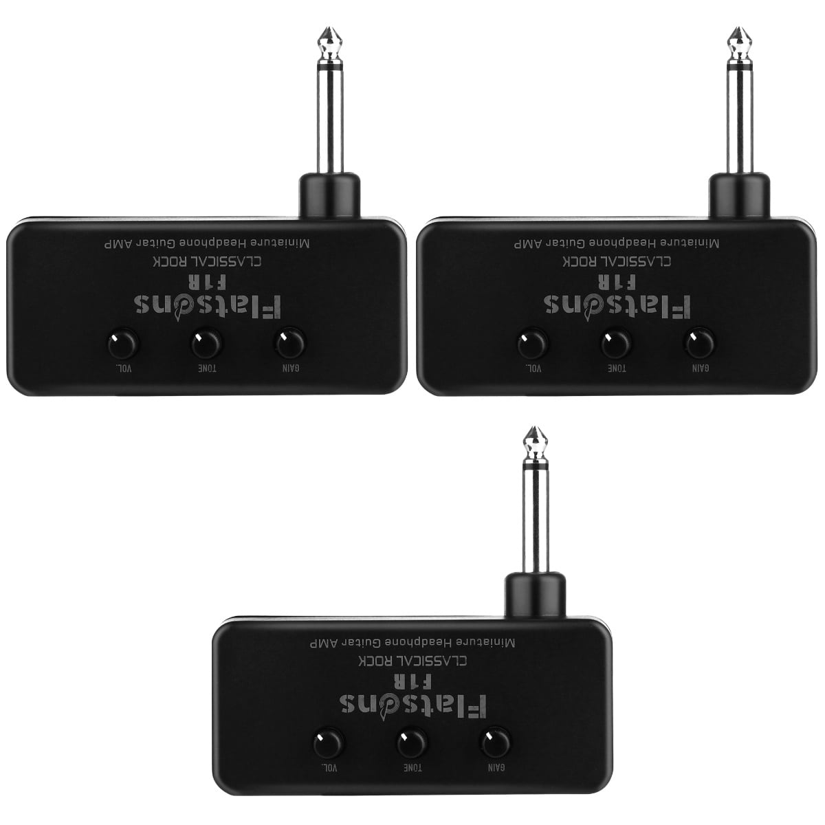 3 Sets Portable Mini Audio Electric Guitar Amplifier Nux Bass Miniature Travel