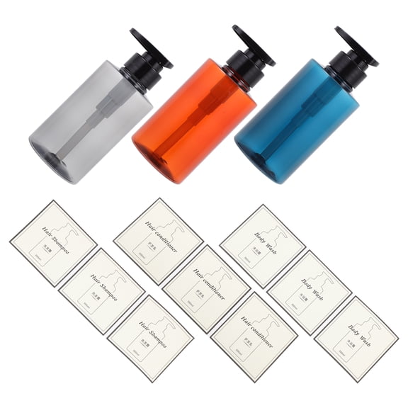 3 Sets Refillable Lotion Bottle Liquid Storage Container Travel