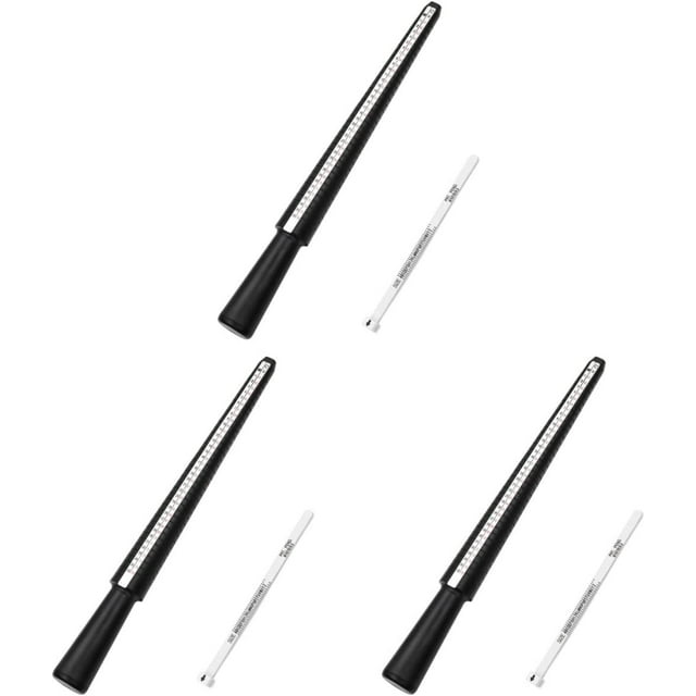 3 Sets Ring Measurement Ring Making Kit Finger Ring Measuring Rod Ring