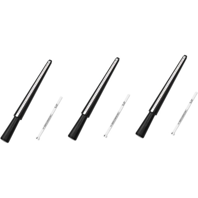 3 Sets Ring Measurement Rings Glass Mirror Tiles Weeding Ring Measuring