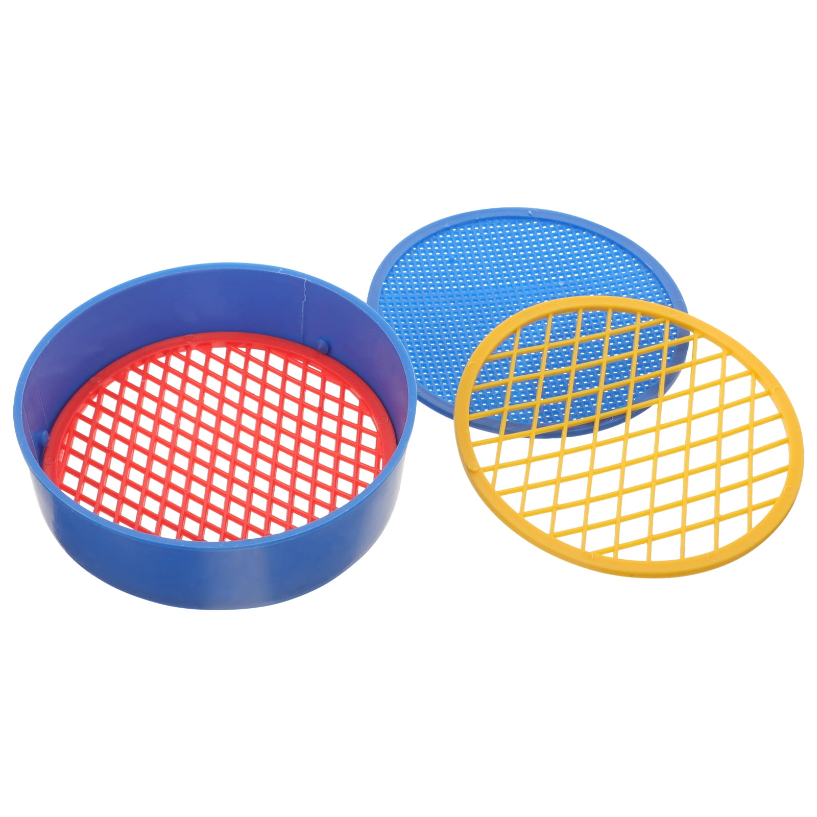 3 Sets Strainer Rock The Garden Sieve Soil Sifter Plastic Rocks Sifting