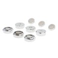 thumbnail image 1 of 3 Sets Trumpet Cap Screw Cover Finger Buttons Parts Trumpet, 1 of 8